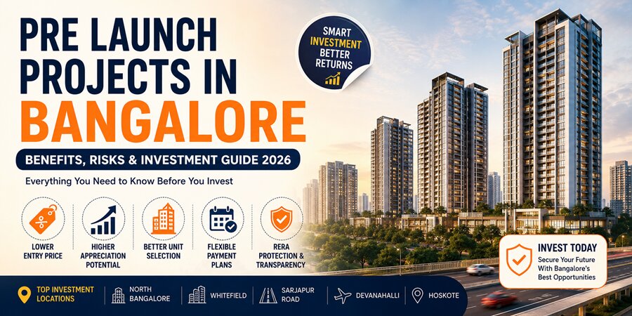 Pre Launch Projects in Bangalore