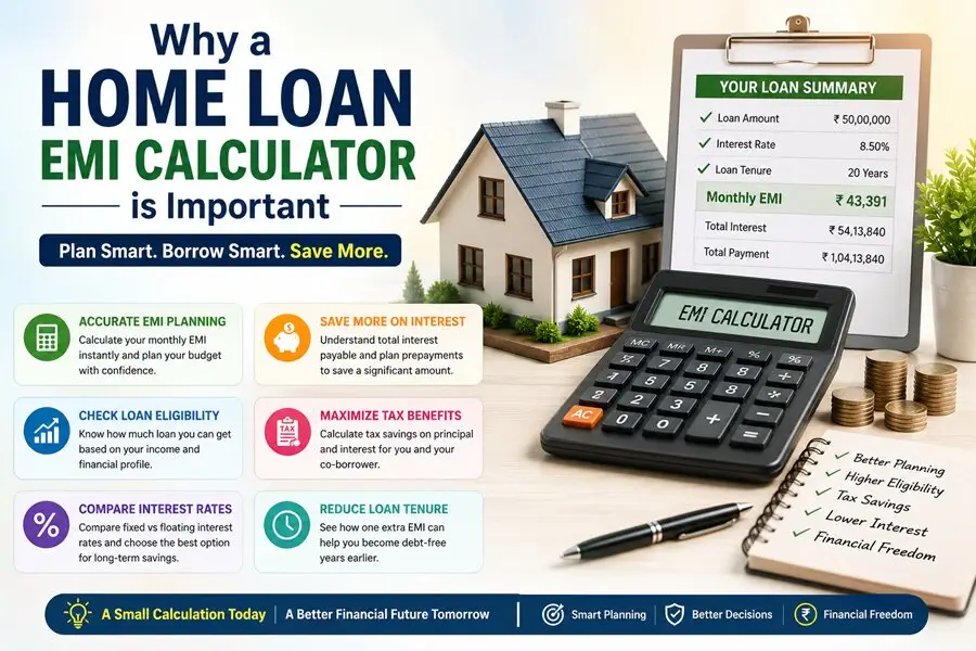 Home Loan EMI Calculator tools